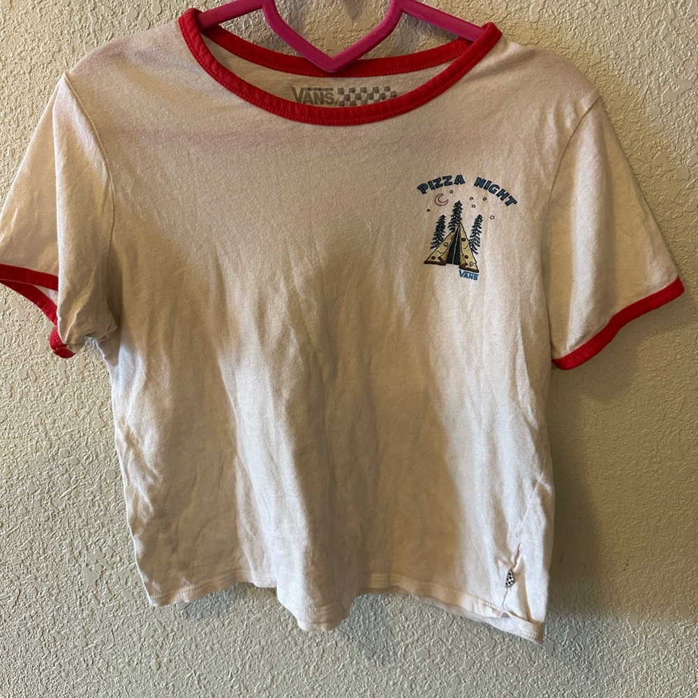 Vans Pizza Night Crop Top